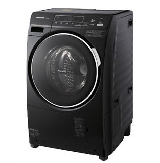 黒い洗濯機